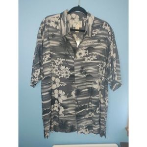 New Big Dogs Authentic Hawaiian Aloha Shirt Floral Hibiscus size XL NWT